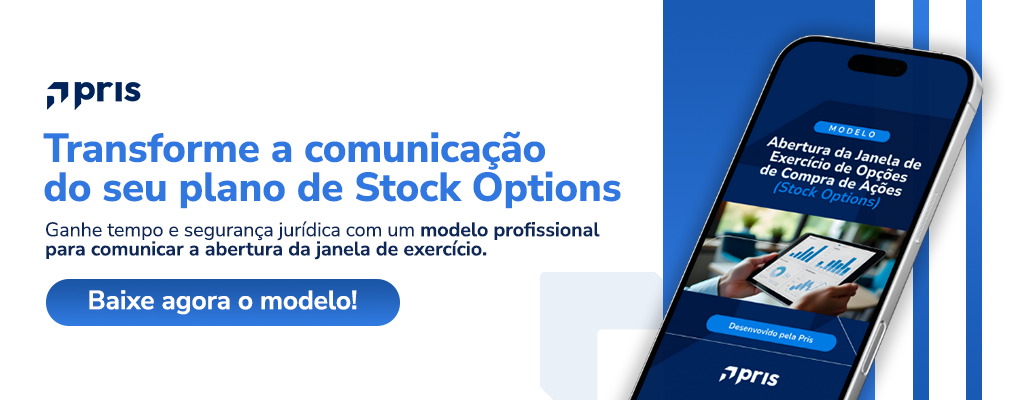 Banner Material - Modelo Abertura da Janela de Exercício de Opções de Compra de Ações (Stock Options)-1