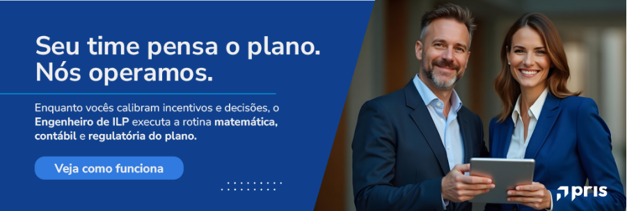  BPO mensal dedicado à operação do seu ILP: compliance, contabilização, valor justo e benchmarks. Precisão técnica e conformidade regulatória com a Pris. 