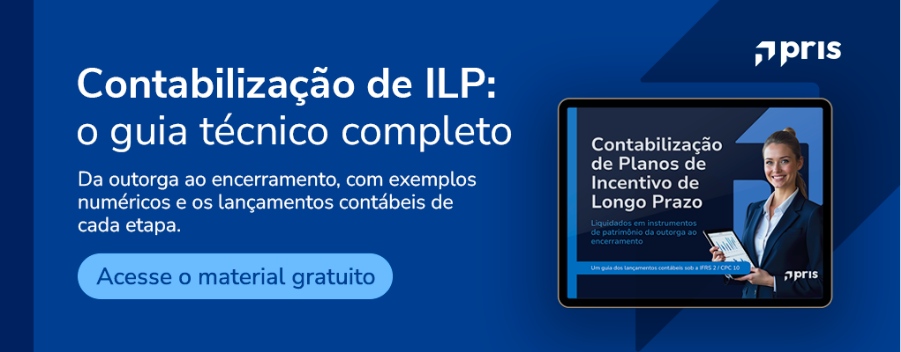 Entenda como o CPC 10 e a IFRS 2 tratam os Incentivos de Longo Prazo liquidados em instrumentos de patrimônio, com exemplos de Stock Options, RSUs e PSUs.