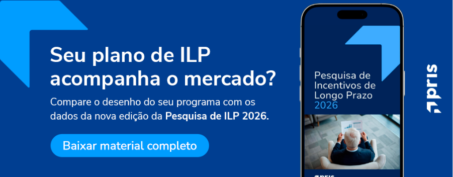 Descubra como mais de 160 empresas brasileiras estruturam seus planos de Incentivos de Longo Prazo. Acesse a sétima edição da pesquisa da Pris.